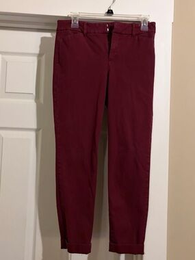 Old Navy high rise pixie cut cropped work pants